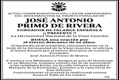 José Antonio Primo de Rivera